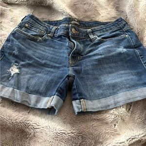 GAP Distressed Boyfriend Shorts